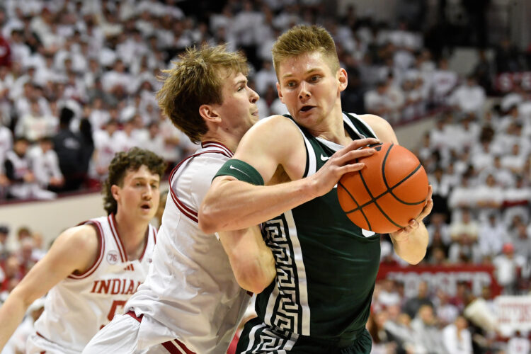 No. 13 Michigan St. tops Indiana 71-64
